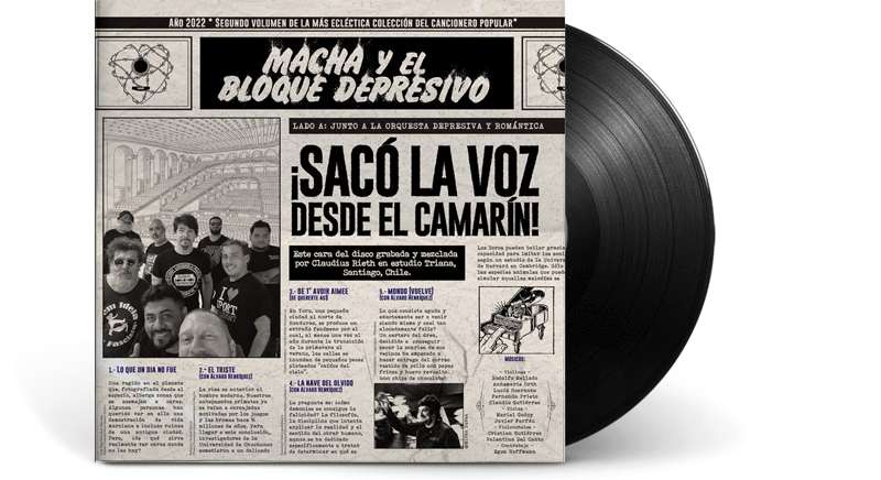Macha Y El Bloque Depresivo - ¡Sacó La Voz Desde El Camarín!